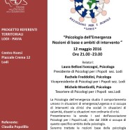 Psicologia dell’emergenza. Nozioni di base e ambiti di intervento